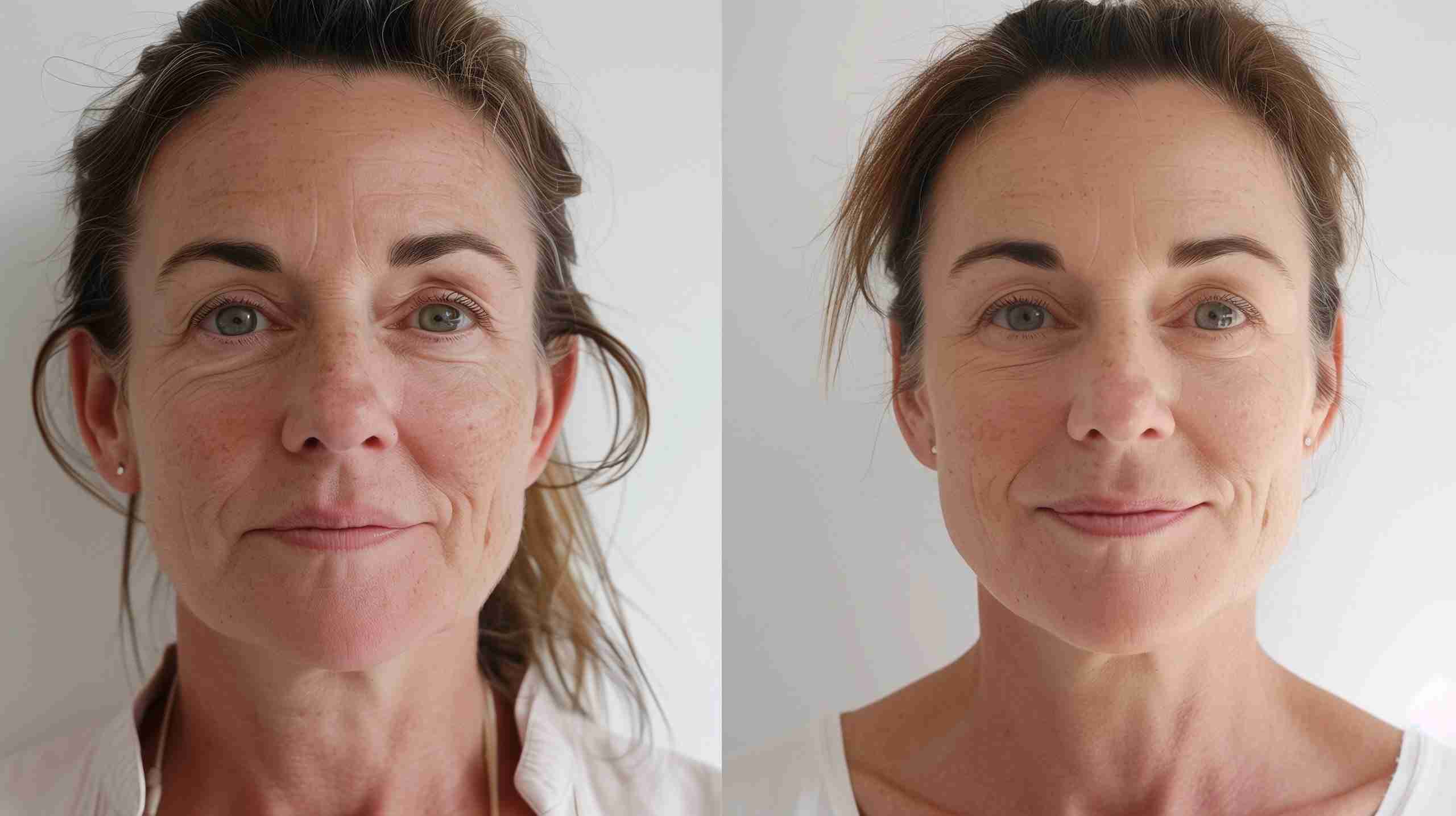 Microneedling Before and After 3 Treatments