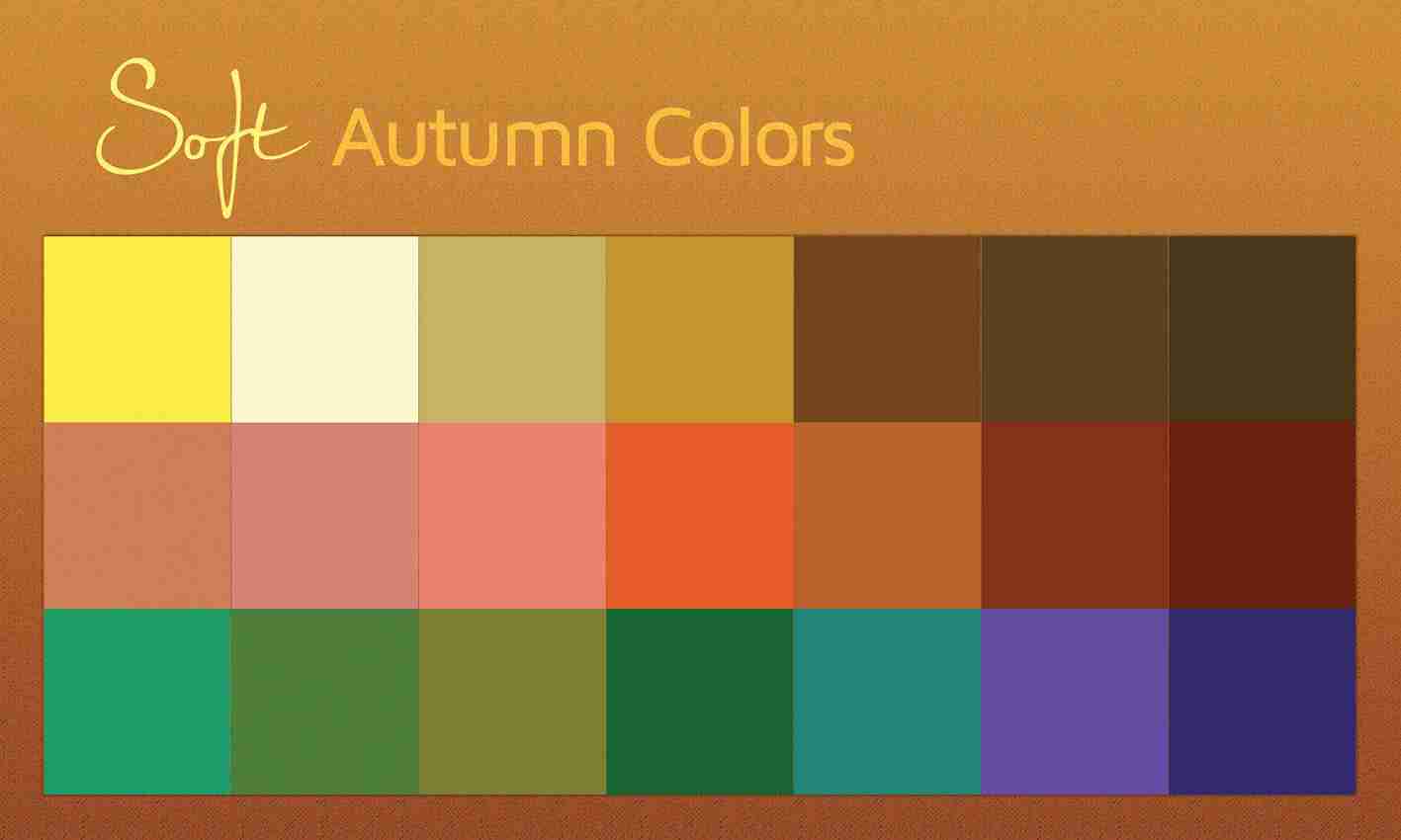 Unlocking Beauty with the Soft Autumn Color Palette