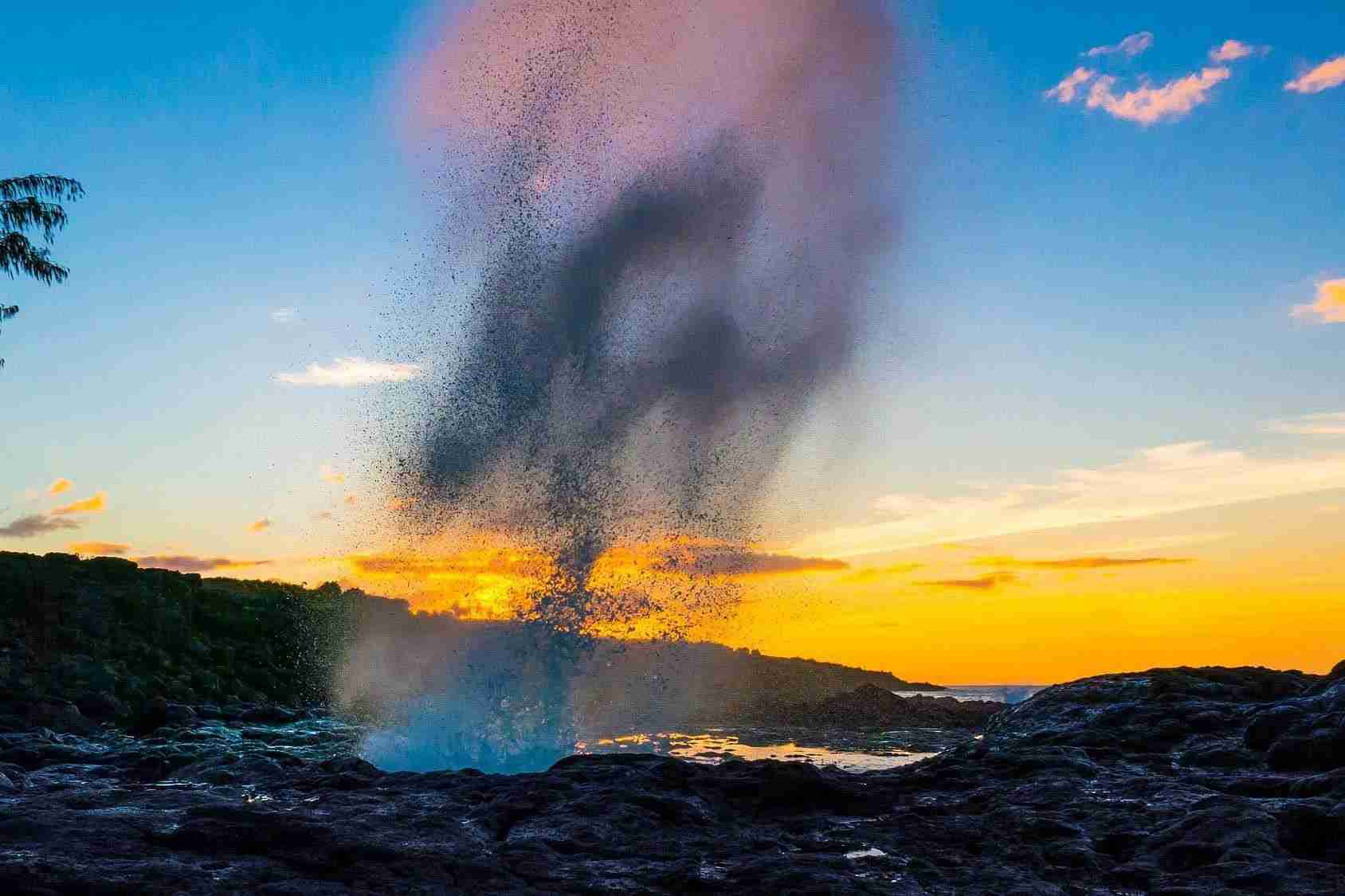 Poipu Beach, Spouting Horn, and Kalapaki Beach