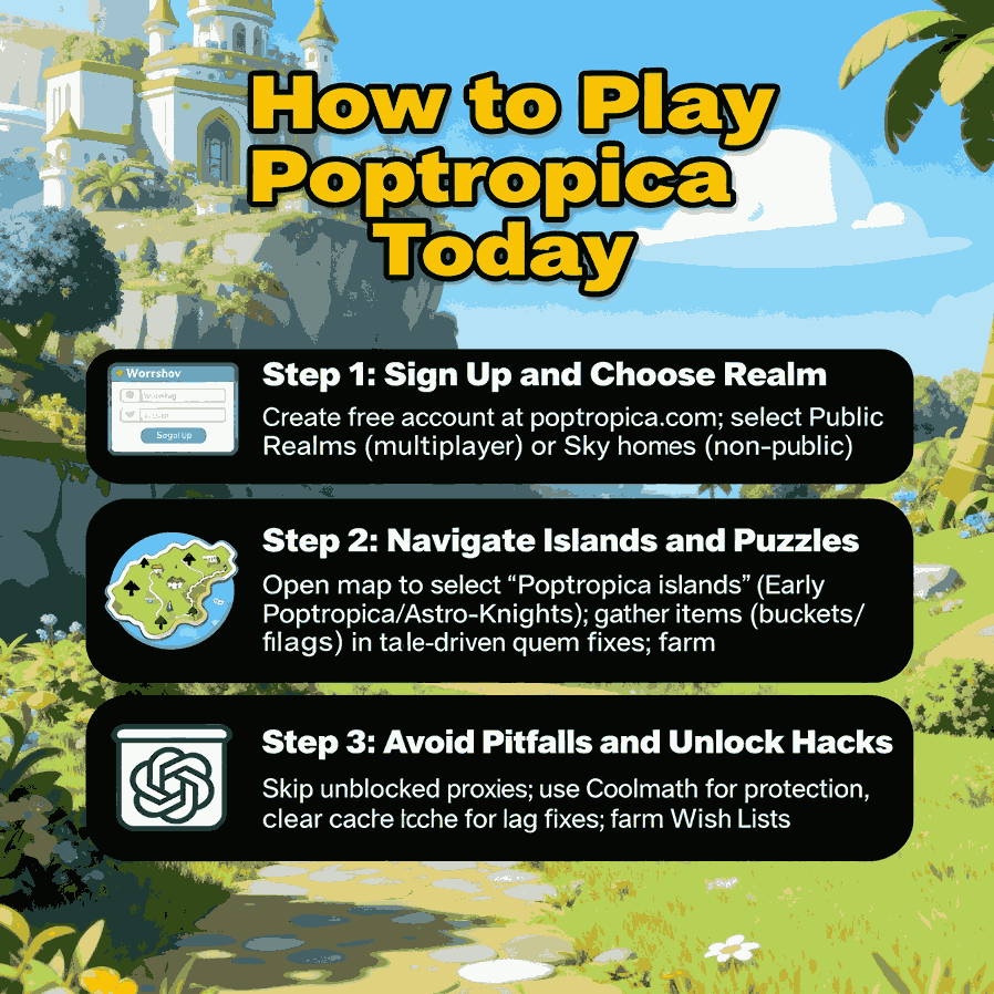 How to Play Poptropica Today
